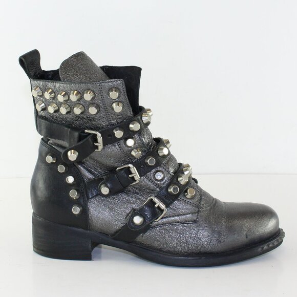 Miu Miu Prada Ankle Biker Boots (EU 37 / 6.5 US) - Picture 1 of 11